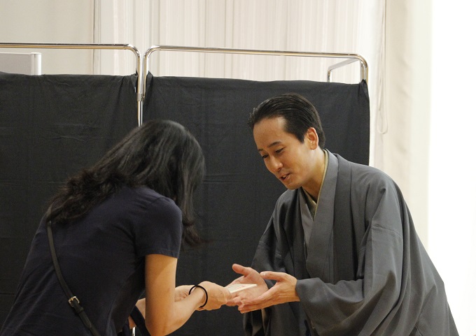 かぶきを楽しもう 写真 梅乃さんからのプレゼント