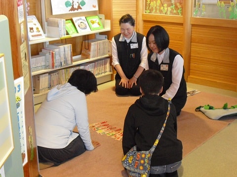 4周年バースデイおはなし会　第3部の様子