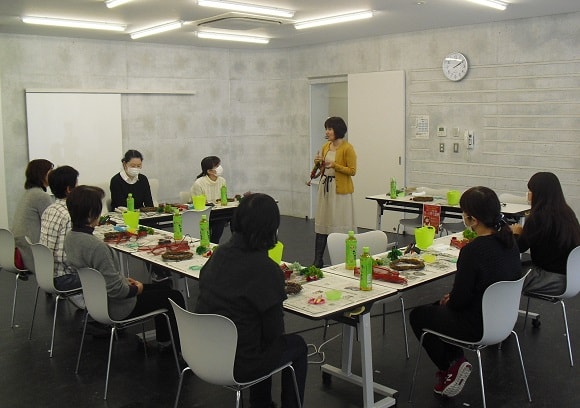 プリザーブドフラワーアレンジメント講習会 写真1