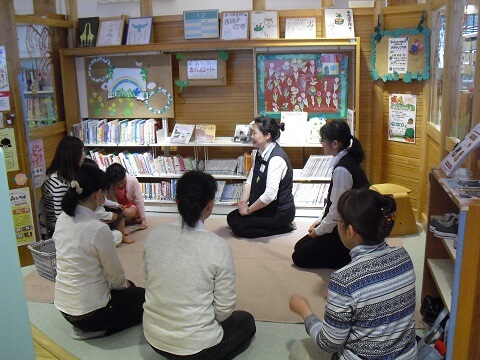 4周年バースデイおはなし会　第3部の様子
