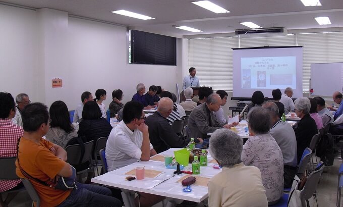 ヒストリーカフェ ～地図から見た松ヶ丘、向小金、名都借、前ヶ崎の今・昔～ 写真