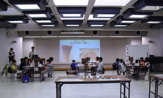 ヒストリーカフェ「向小金で暮らした縄文人」こどもの部 挨拶