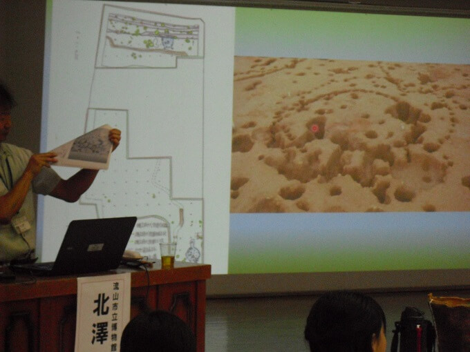 ヒストリーカフェ「向小金で暮らした縄文人」縄文時代の住居跡