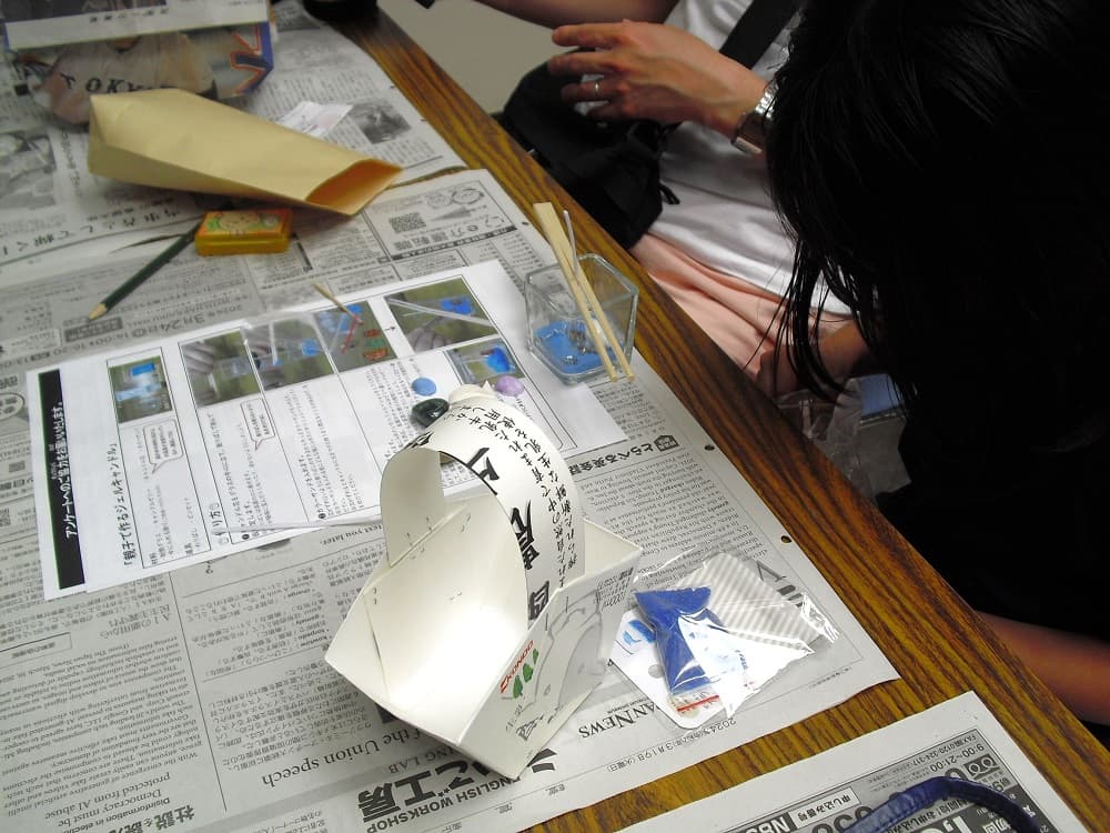 親子で作るジェルキャンドル2