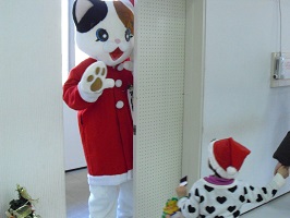 すばにゃんと「さよなら～」写真1