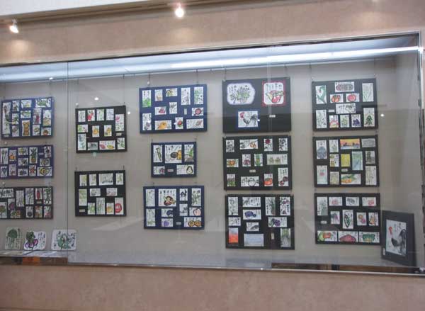 絵てがみ「十人十色展」